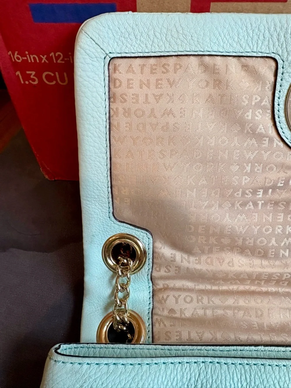 NWOT Kate Spade Emerson Place Vivenna Quilted Leather Shoulder Bag - Silver HW - Picture 9 of 16